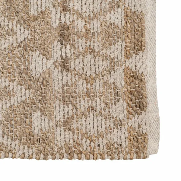 Matto Valkoinen Luonnollinen 60 % Puuvillaa Juutti 170 x 70 cm