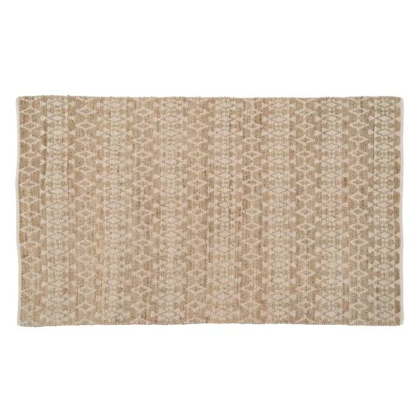 Matto Valkoinen Luonnollinen 60 % Puuvillaa Juutti 200 x 290 cm