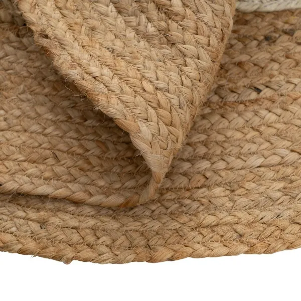Matto Karhu Beige Luonnollinen 100 % Juutti 100 x 100 cm