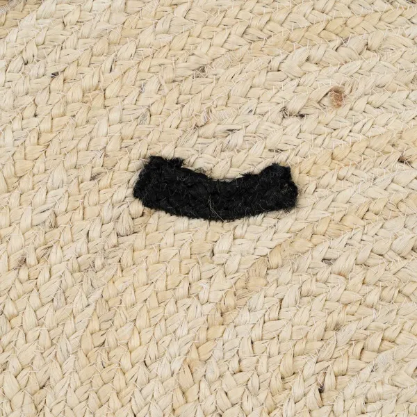 Vaip Lõvi Valge Beež 100 % Džuut 100 x 100 cm