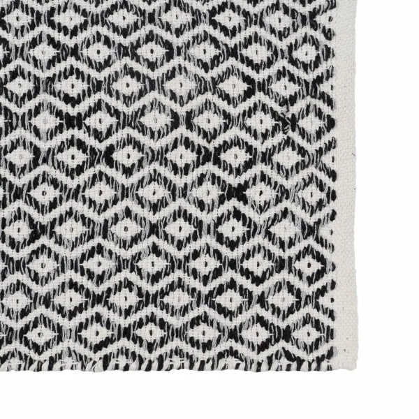 Carpet Grey 70 % cotton 30 % Polyester 160 x 230 cm