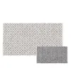 Matto Valkoinen Harmaa 70 % puuvillaa 30 % Polyesteri 80 x 150 cm