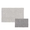 Paklājs Balts Pelēks 70 % kokvilnas 30 % Poliesters 120 x 180 cm
