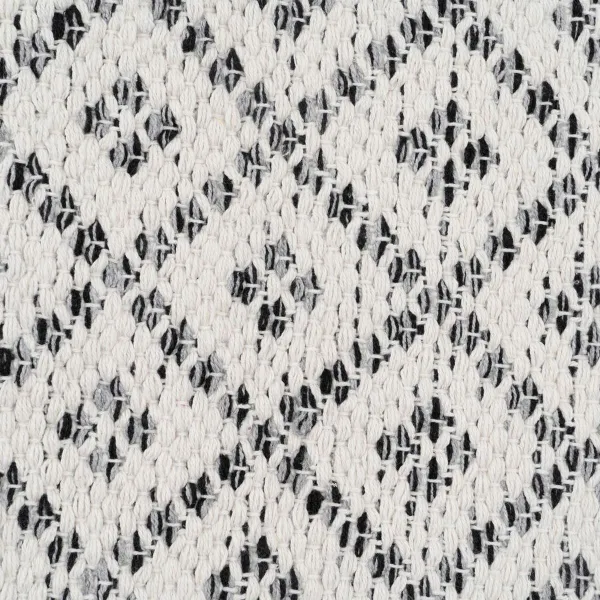 Ковер Белый Серый 70 % хлопок 30 % полиэстер 160 x 230 cm