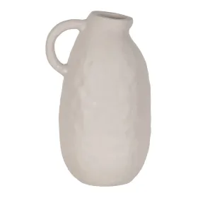 Vase White Ceramic 20 x 17 x 30 cm