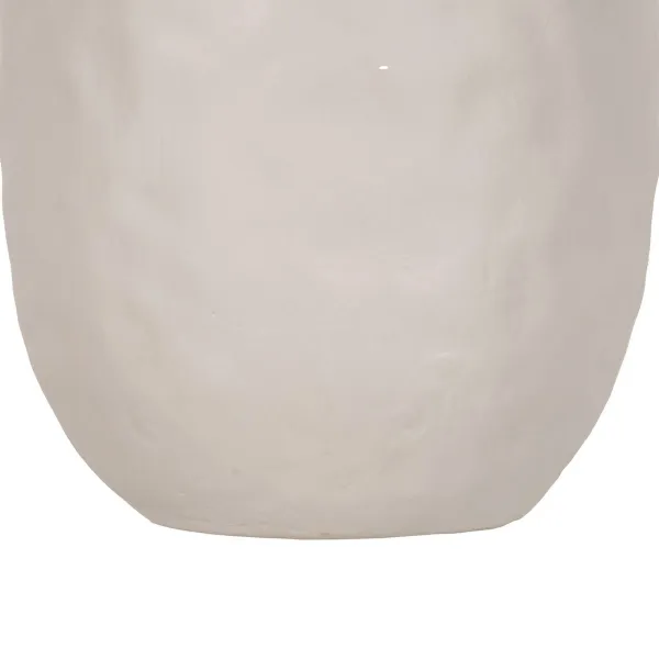 Vaza Balta Keramikinis 20 x 17 x 30 cm