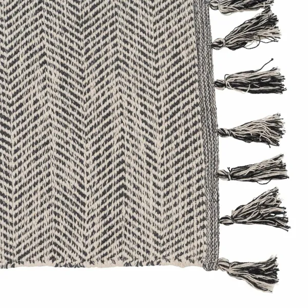Paklājs Pelēks 70 % kokvilnas 30 % Poliesters 80 x 150 cm