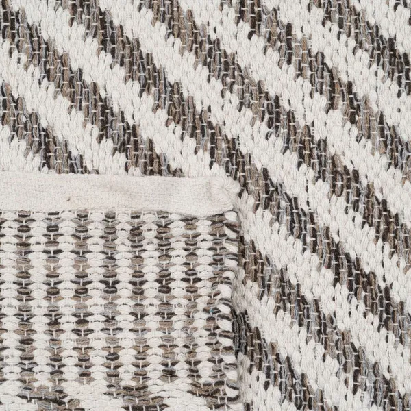 Kilimas Balta Pilka 70 % medvilnė 30 % Poliesteris 80 x 150 cm