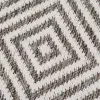 Ковер Белый Серый 70 % хлопок 30 % полиэстер 80 x 150 cm