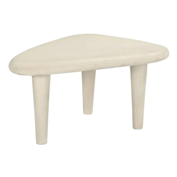 Centrālais galds Balts Mango koks 67 x 50 x 38 cm