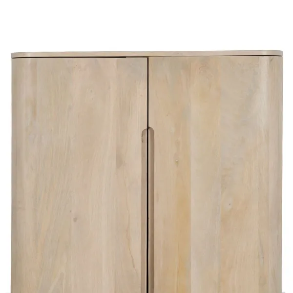 Spintelė BATEL Balta 90 x 40 x 138 cm