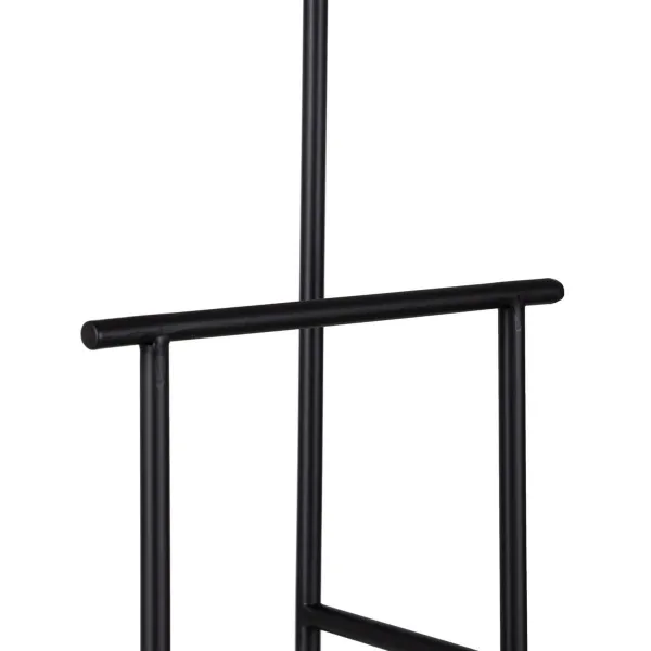 Напольная вешалка для полотенец Чёрный Железо 20,8 x 13 x 61,5 cm