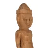 Decorative Figure Natural African Man 14 x 14 x 113 cm