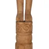 Decorative Figure Natural African Man 14 x 14 x 113 cm