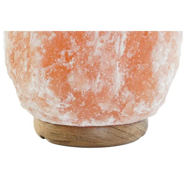 Desk lamp DKD Home Decor Pink Salt Acacia 220 V 16 x 16 x 25 cm