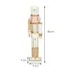 Ziemassvētku dekorācija-riekstkodis Springos CA0816 38cm