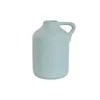 Vase Home ESPRIT Sky blue Stoneware Traditional style 30 x 25 x 38 cm