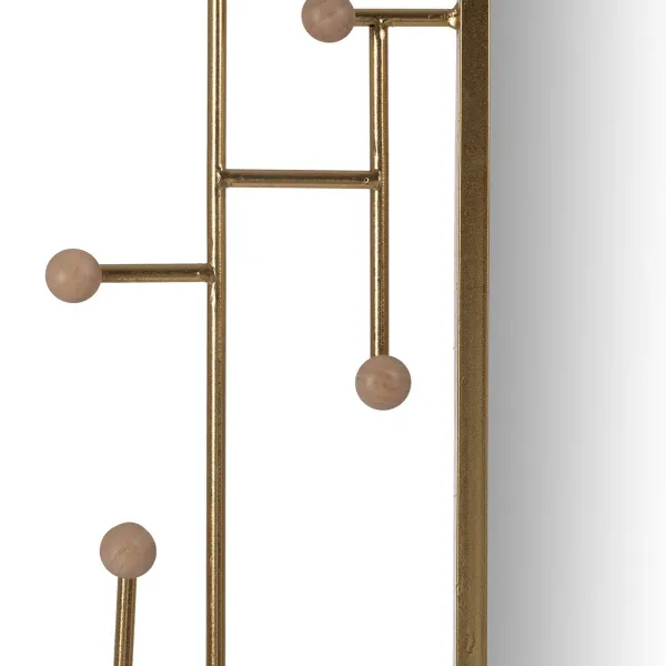 Sieninis veidrodis Auksinis Vertikalus 55 x 2,5 x 100 cm