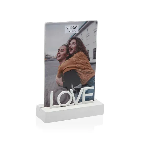 Photo frame Versa Love MDF Wood 4 x 16,5 x 11,5 cm