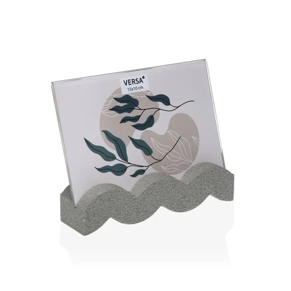 Photo frame Versa Plastic Waves 3,8 x 11,2 x 15 cm