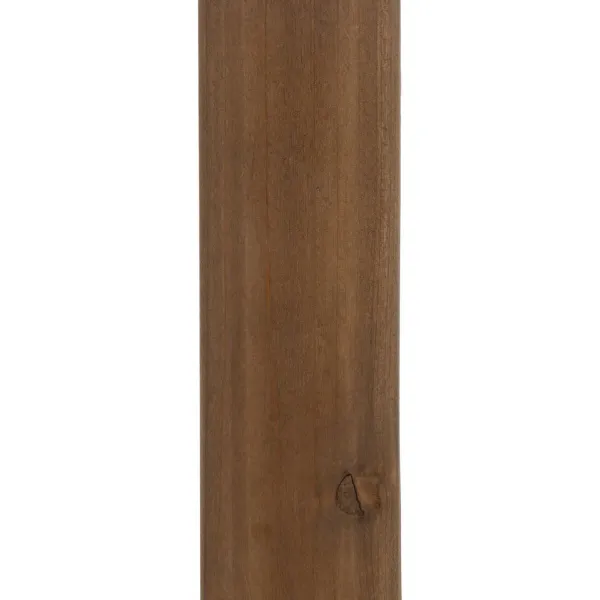 Вспомогательный стол Натуральный Каленое стекло древесина ели 50 x 38 x 60 cm