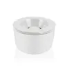 Ashtray Versa White Dolomite 11,2 x 6,2 x 11,2 cm Circular