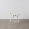 Вспомогательный стол Кремовый Железо 56 x 56 x 60 cm
