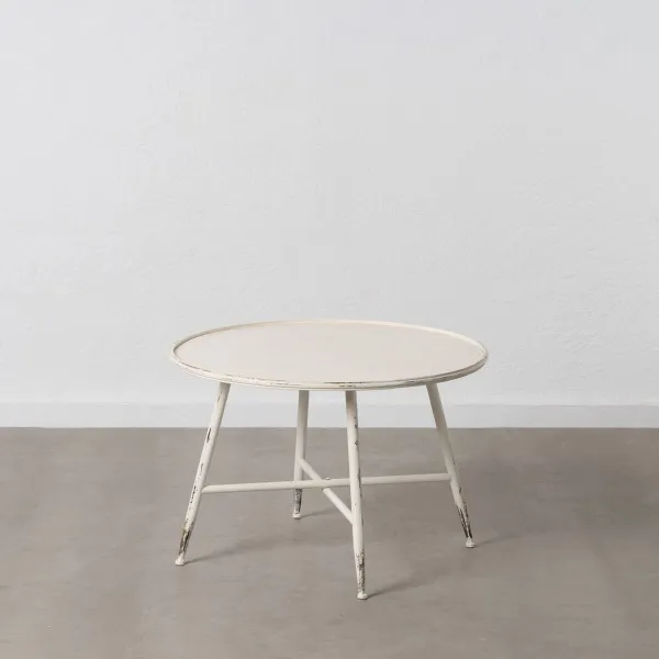 Centre Table Cream 75 x 75 x 50 cm