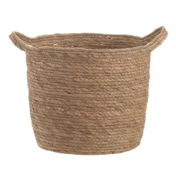 Set of Baskets Natural Rushes 33 x 33 x 26 cm (3 Pieces)