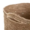 Set of Baskets Natural Rushes 33 x 33 x 26 cm (3 Pieces)