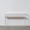 Salė Balta Natūralus 120 x 30 x 75 cm