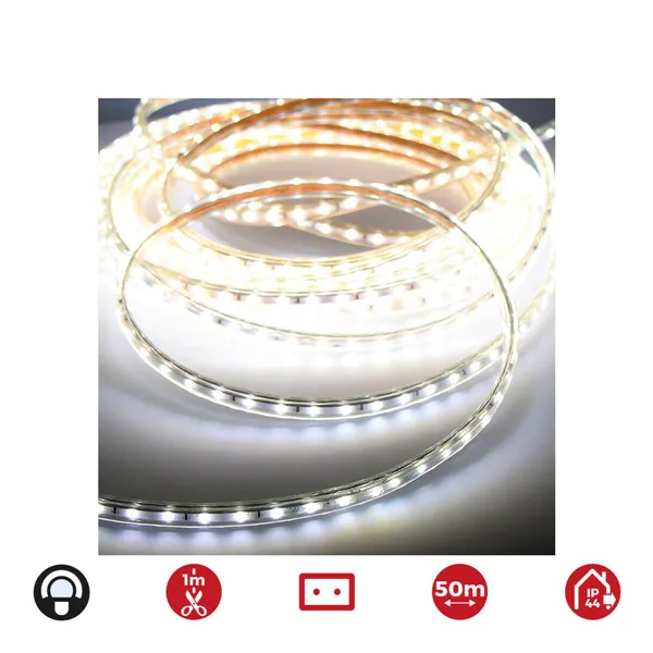 LED strips EDM 72700 4,2 W x 1 m 50 m 6400 K 350 lm