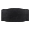Pusdienu galds OSLO Melns Dabisks Koks Dzelzs Koks MDF 179 x 90 x 75 cm