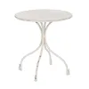 Side table Cream Iron 70 x 70 x 75 cm