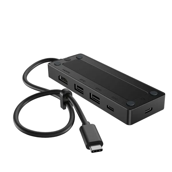 USB-jaotur HP 86S97UT Must