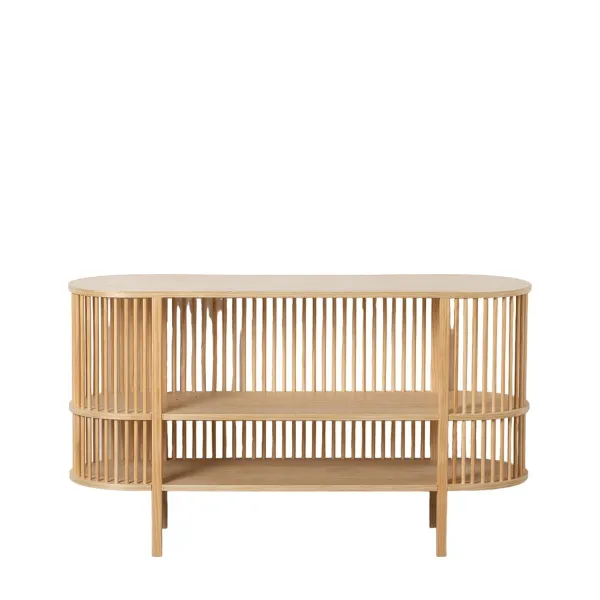 Устройство STICK Натуральный древесина сосны Деревянный MDF 140 x 40 x 80 cm