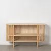 Sivupöytä STICK Luonnollinen mänty Puu MDF 140 x 40 x 80 cm