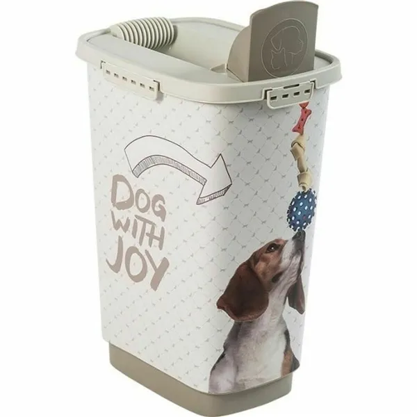 Cat Feeder Rotho Beige Plastic