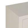 Nightstand ORIENT White Fir wood MDF Wood 45 x 30 x 66 cm
