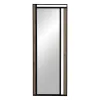 Wall mirror NUDE Black Beige 45 x 2 x 100 cm