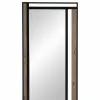Wall mirror NUDE Black Beige 45 x 2 x 100 cm