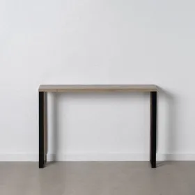 Hallipöytä NUDE Musta Luonnollinen 110 x 30 x 75 cm
