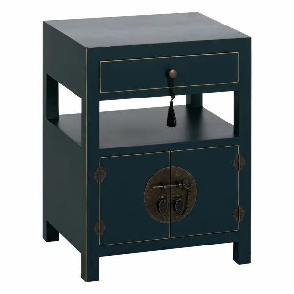 Öökapp ORIENTE Sinine Puit MDF 50 x 40 x 66 cm