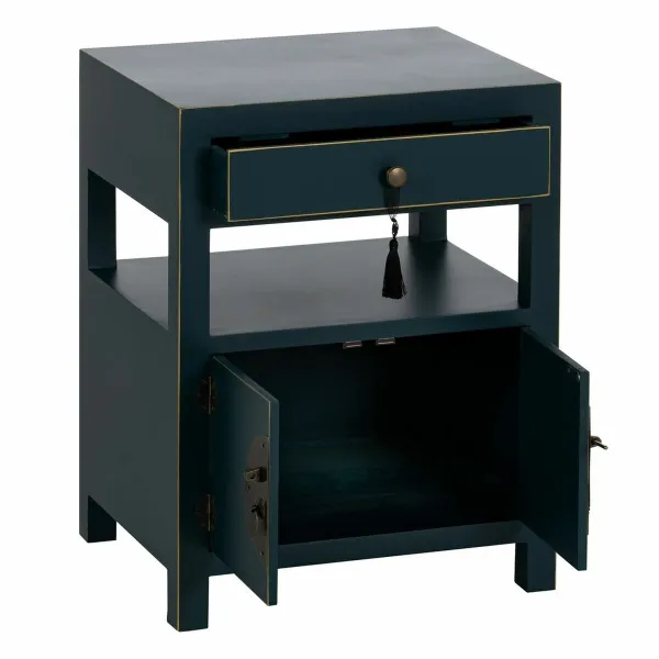 Öökapp ORIENTE Sinine Puit MDF 50 x 40 x 66 cm