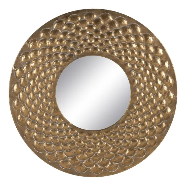 Sienas spogulis Bronza 100 x 3 x 100 cm