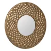 Sienas spogulis Bronza 100 x 3 x 100 cm