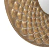 Sienas spogulis Bronza 100 x 3 x 100 cm