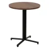 Galds Melns Dabisks Koks MDF 60 x 60 x 75 cm