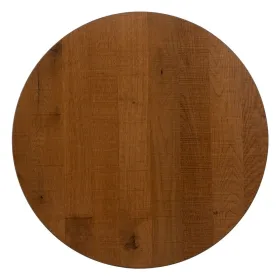 Galds Melns Dabisks Koks MDF 60 x 60 x 75 cm