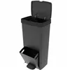 Waste bin Kitchen Move Grey Plastic 70 L